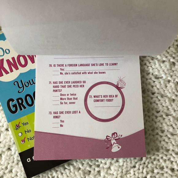💜 3/$15 2-book set:How Well Do You Know Your Bride/Groom - Picture 8 of 11